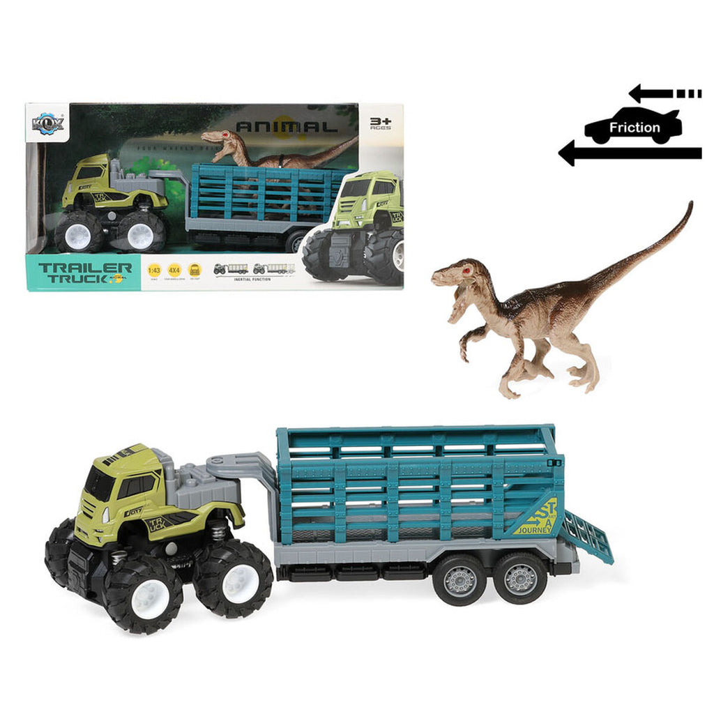 Lkw Dinosaurier 30 x 15 cm