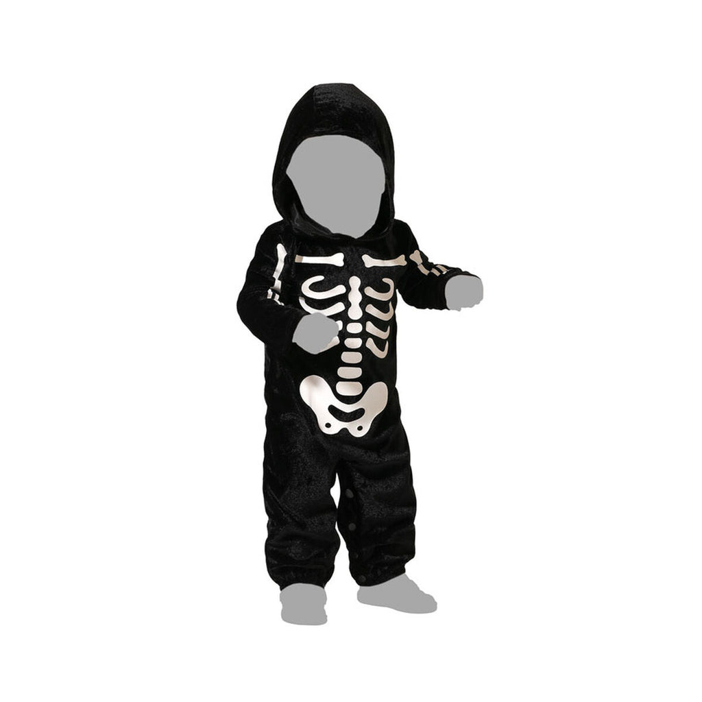Verkleidung für Babys Skelett + 24 Monate
