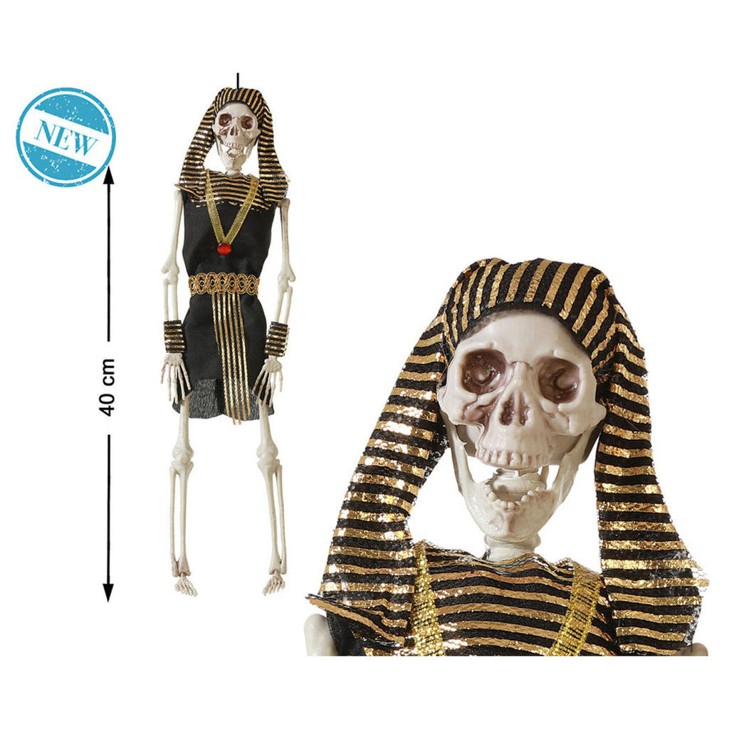 Halloween-Dekoration Skelett Ägypter 40 cm