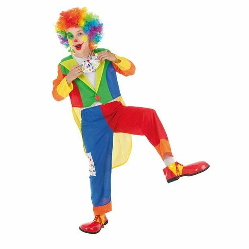 Kinderkostüm für Karneval Tino Clown (3 Stücke)