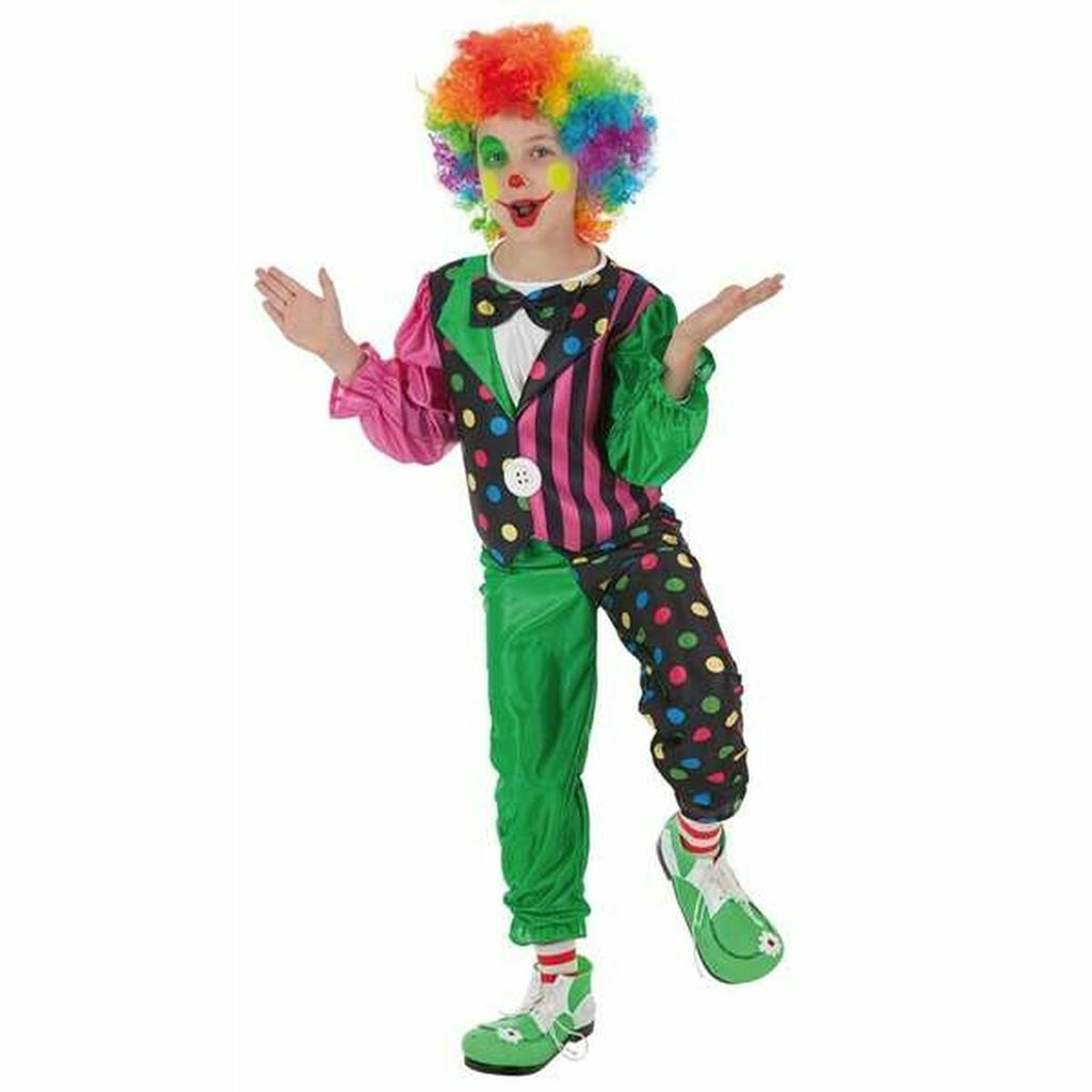 Kinderkostüm für Karneval Clown Gestreift (1 Stücke)