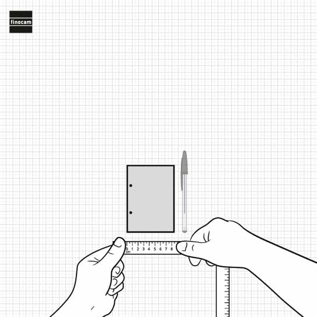 Tischkalender Finocam 8,5 x 12 cm 2025