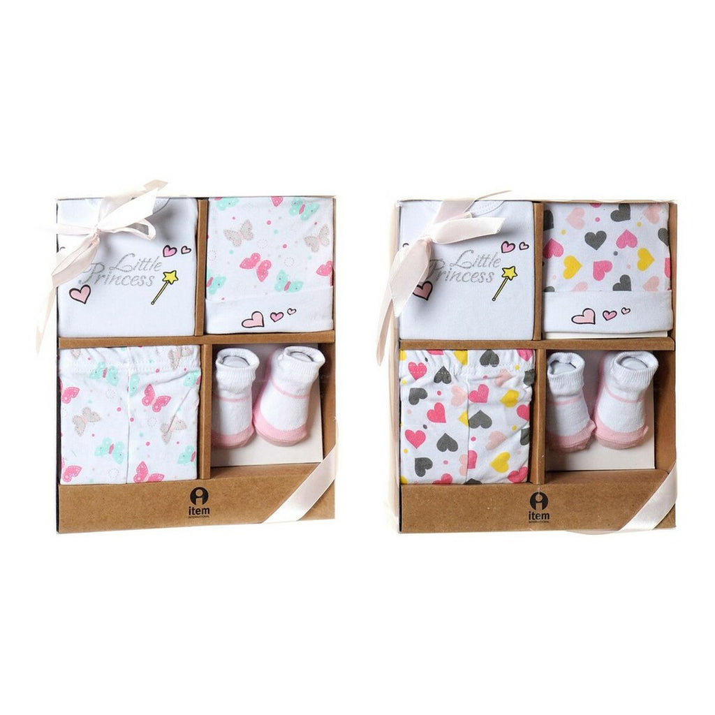 Baby-Geschenk-Set DKD Home Decor 0-6 Monate 2 Stücke