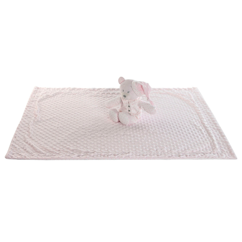 Baby-Geschenk-Set Home ESPRIT Blau Beige Rosa Polyester (3 Stück)