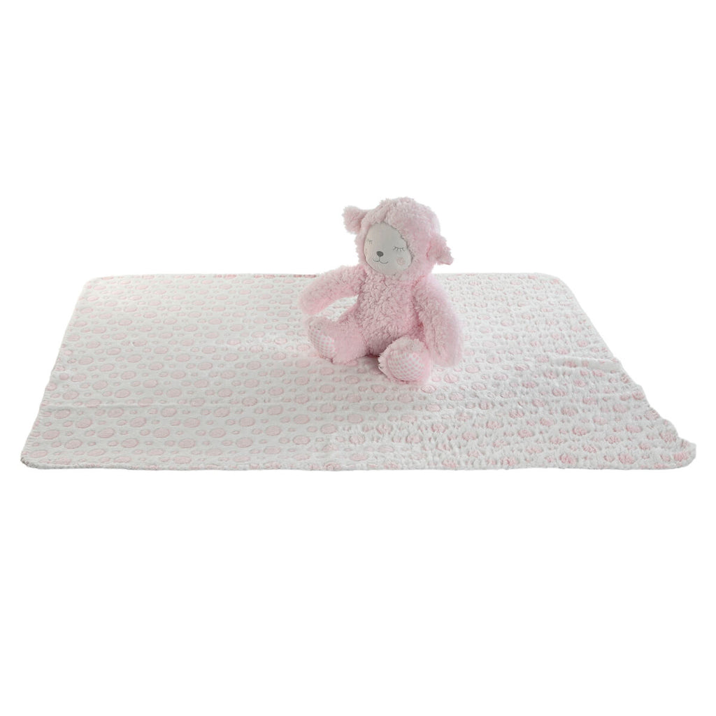 Baby-Geschenk-Set Home ESPRIT Blau Beige Rosa Polyester (3 Stück)