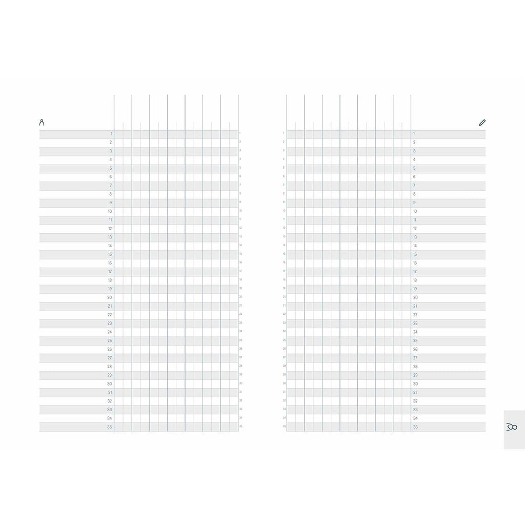Tagesplaner Additio 17 x 24 cm
