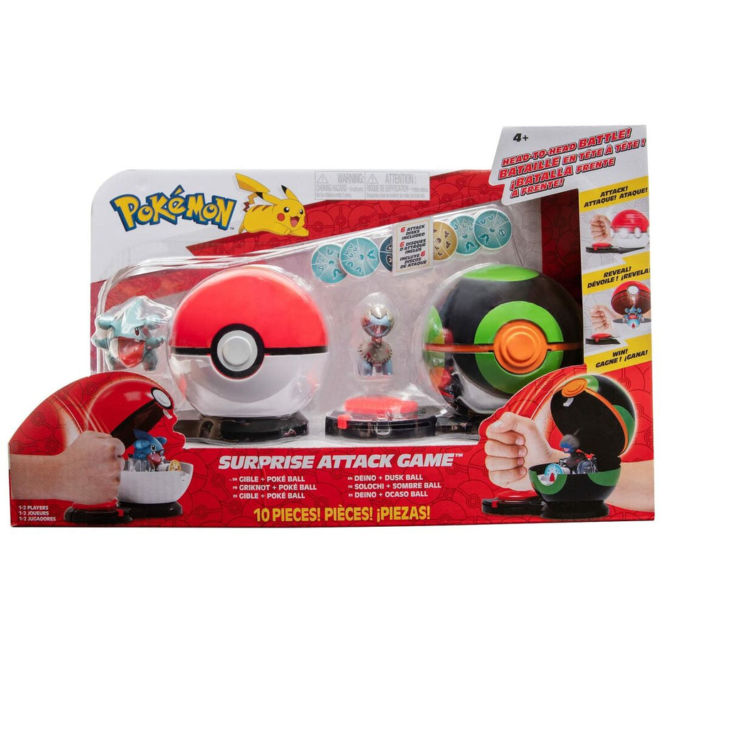 Playset Pokémon Surprise Attack Game