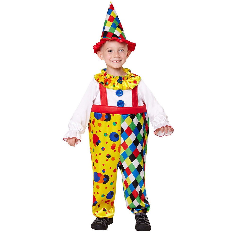 Kinderkostüm für Karneval Clown 3-4 Jahre (2 Stücke)