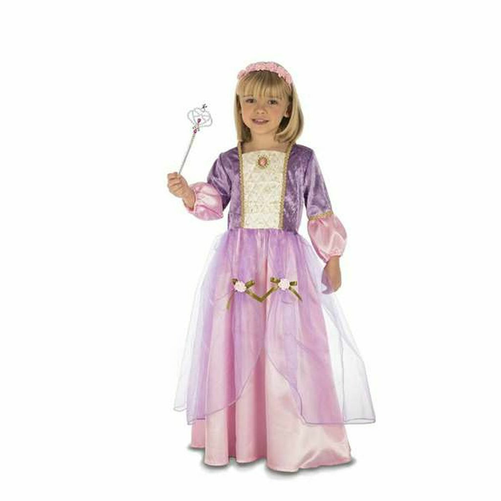 Kinderkostüm für Karneval Lila Prinzessin