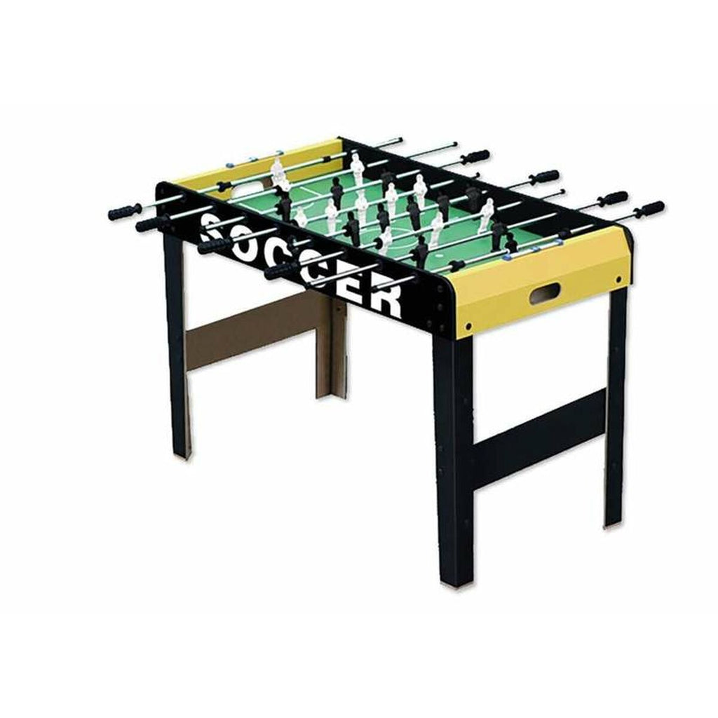 Tischfußball Gelb 117 x 61 x 82 cm