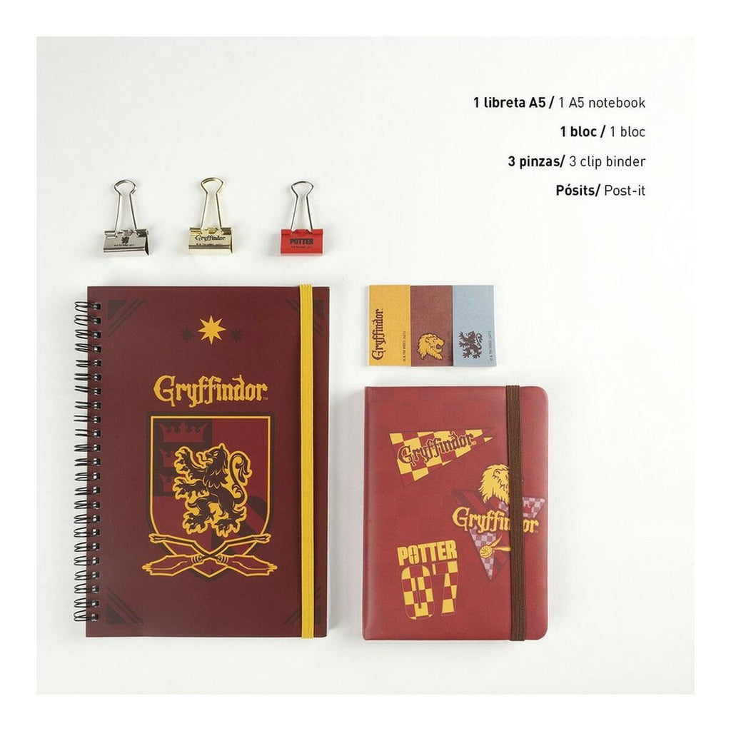 Papierwaren-Set Harry Potter Rot