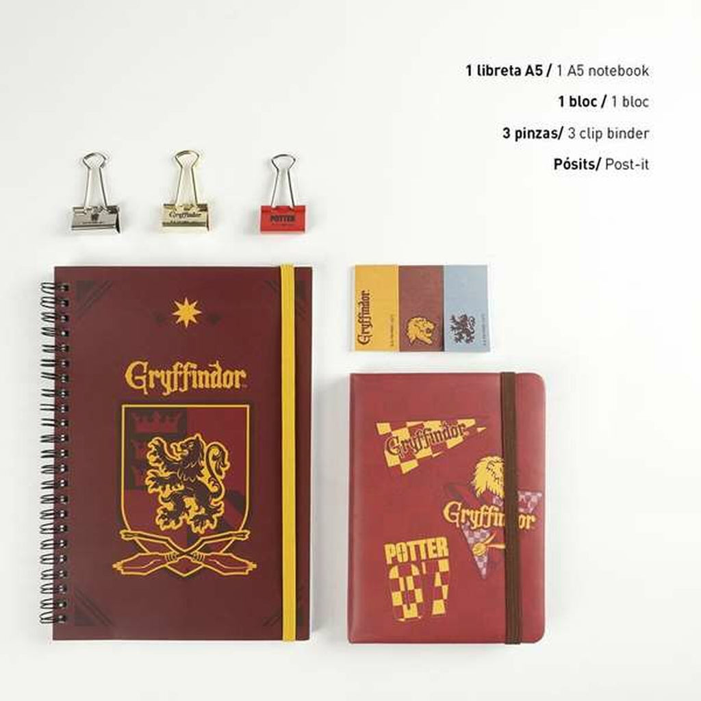 Papierwaren-Set Harry Potter Rot