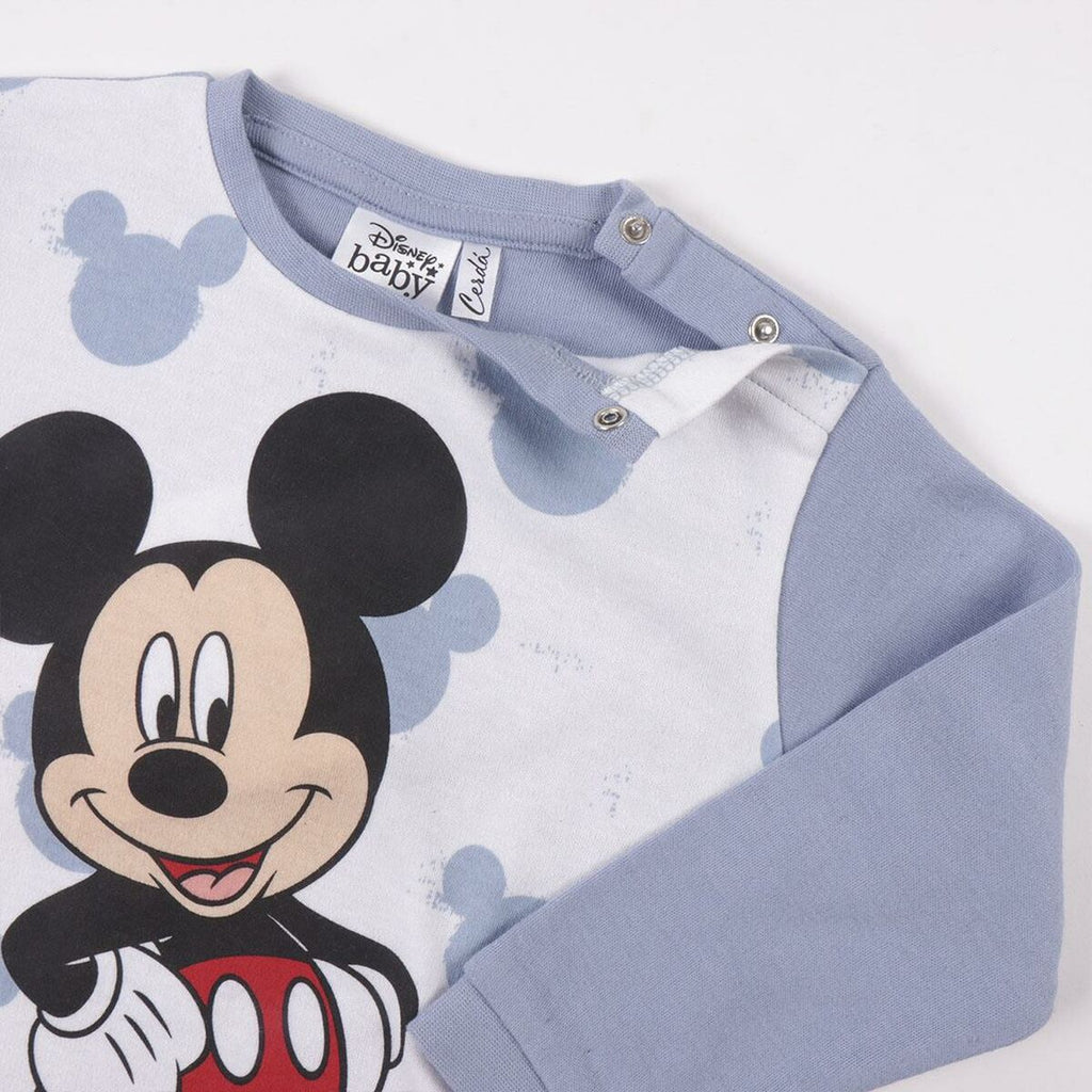 Schlafanzug Für Kinder Mickey Mouse Blau