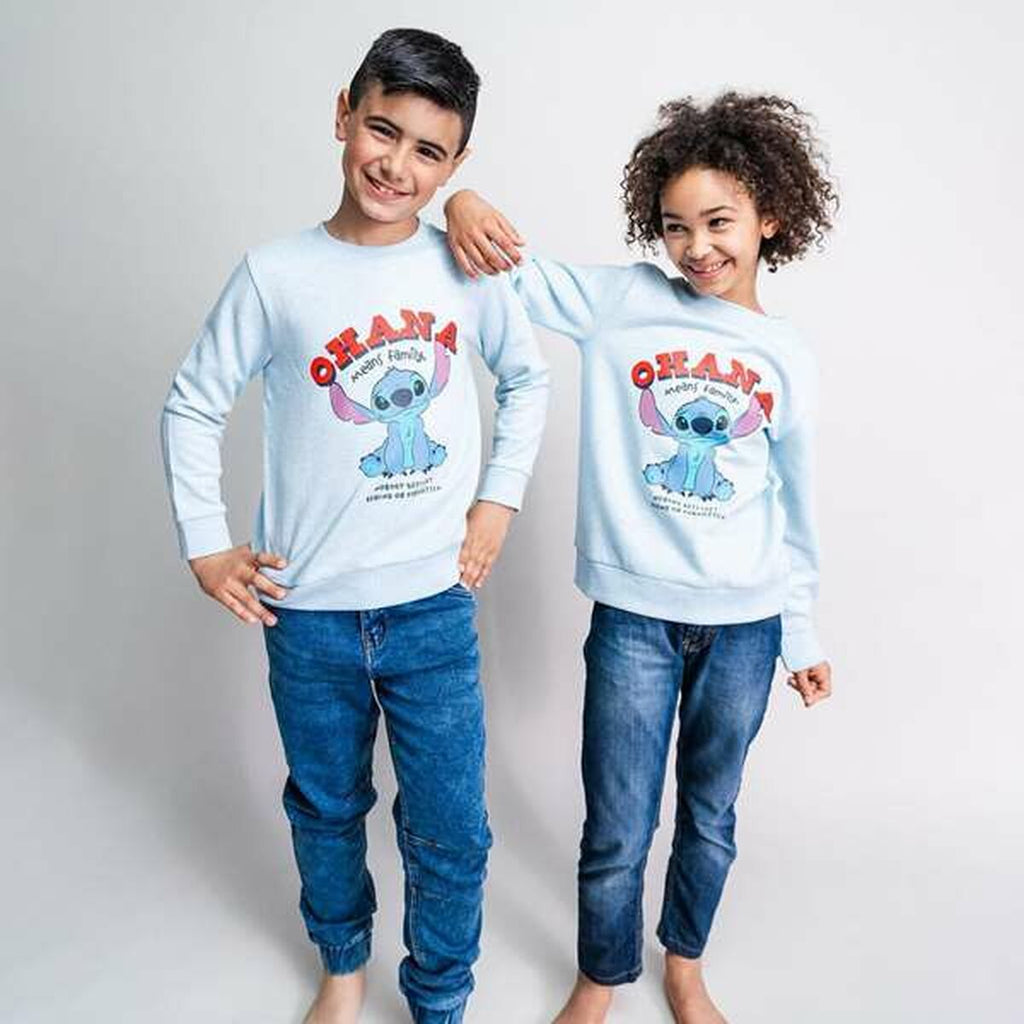 Sweatshirt ohne Kapuze für Mädchen Stitch