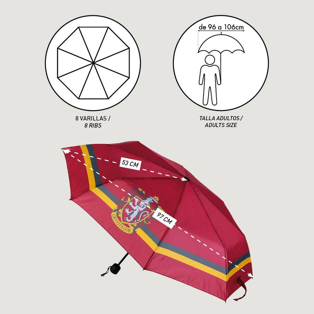 Faltbarer Regenschirm Harry Potter Gryffindor
