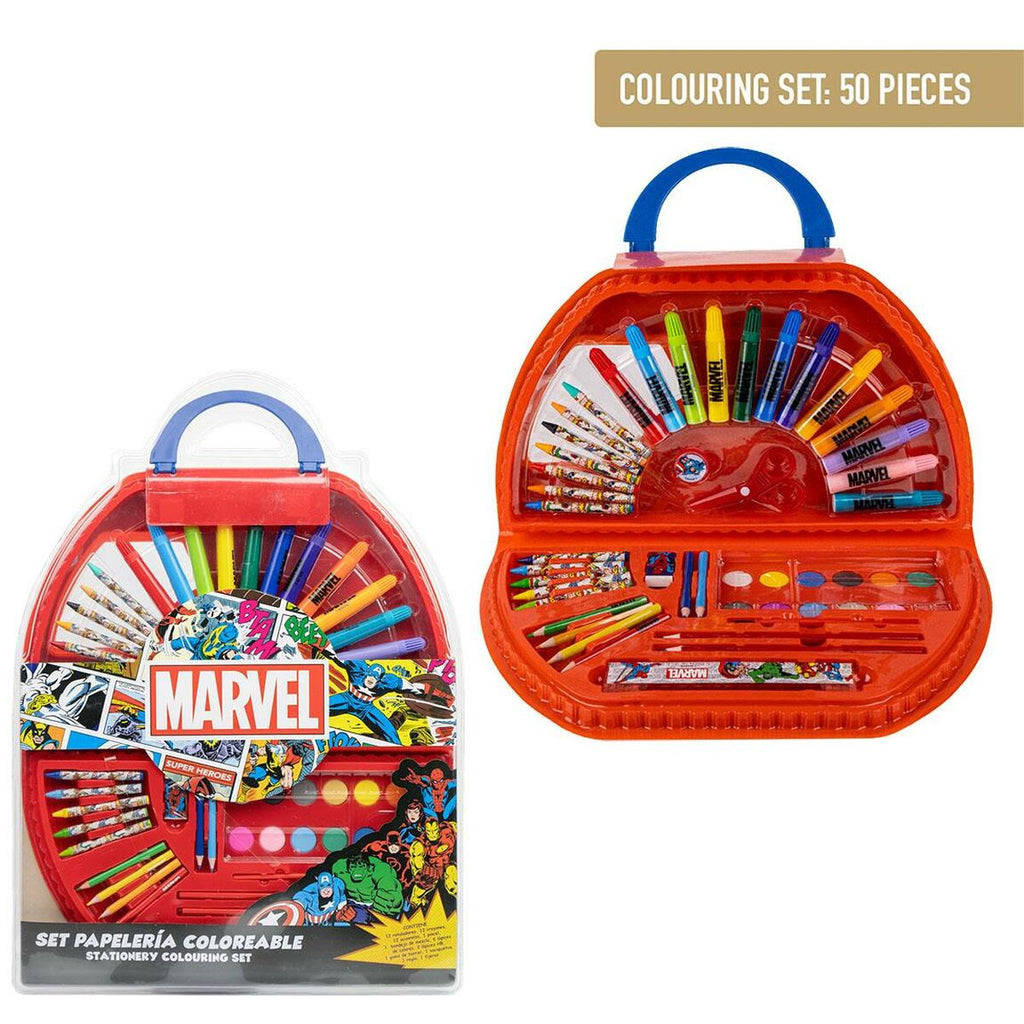Papierwaren-Set Marvel 50 Stücke