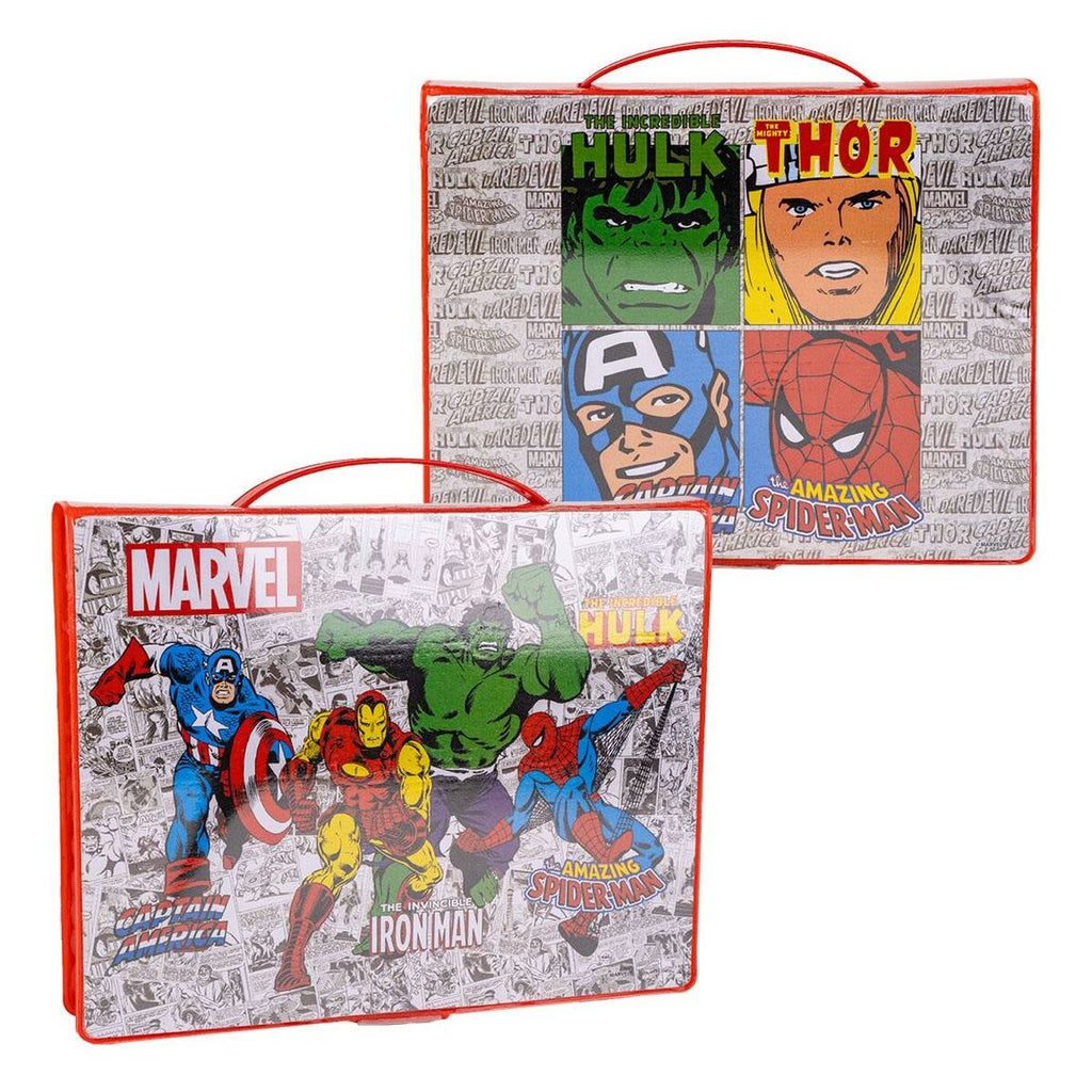 Papierwaren-Set Marvel Aktentasche Rot