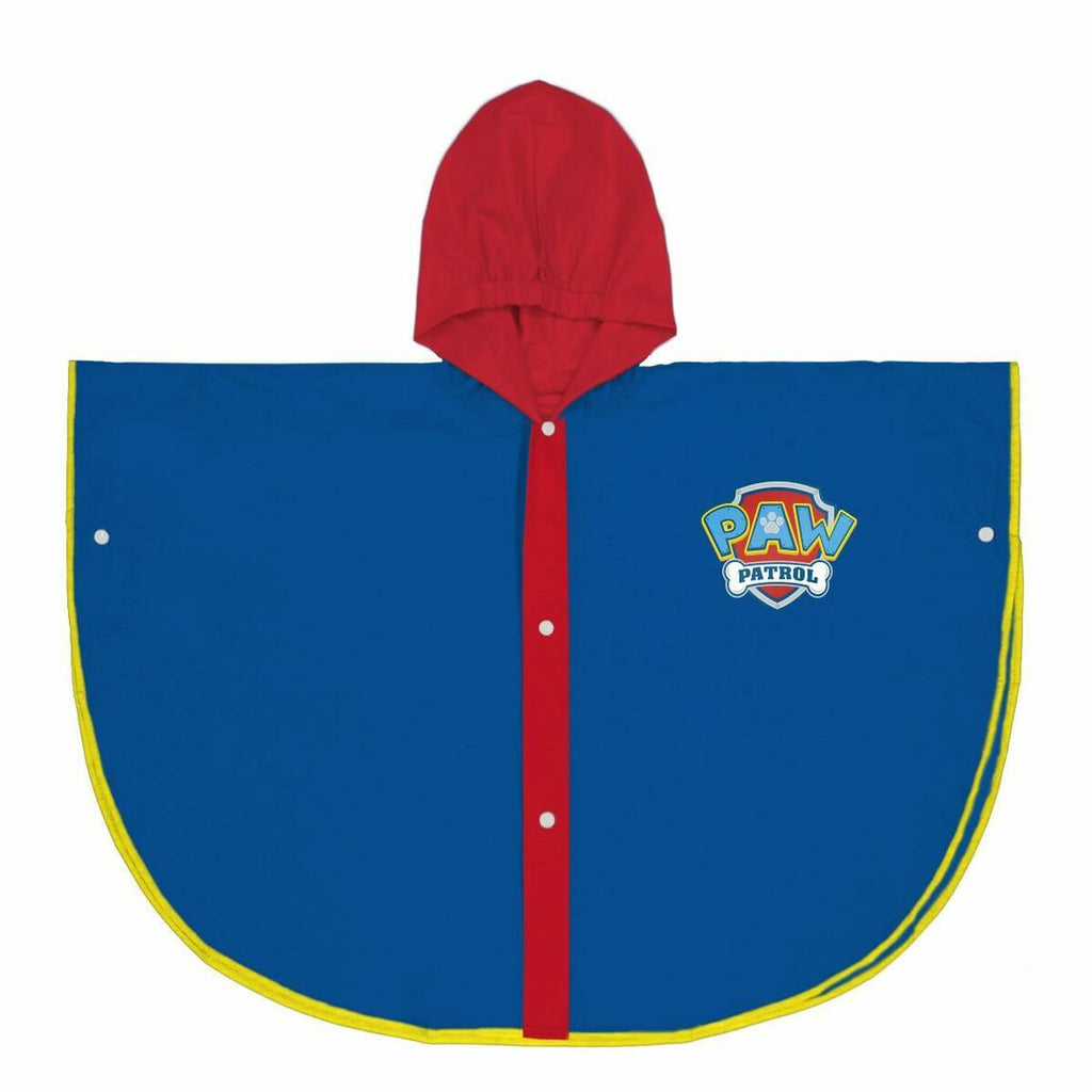 Wasserfeste Poncho mit Kapuze The Paw Patrol Blau