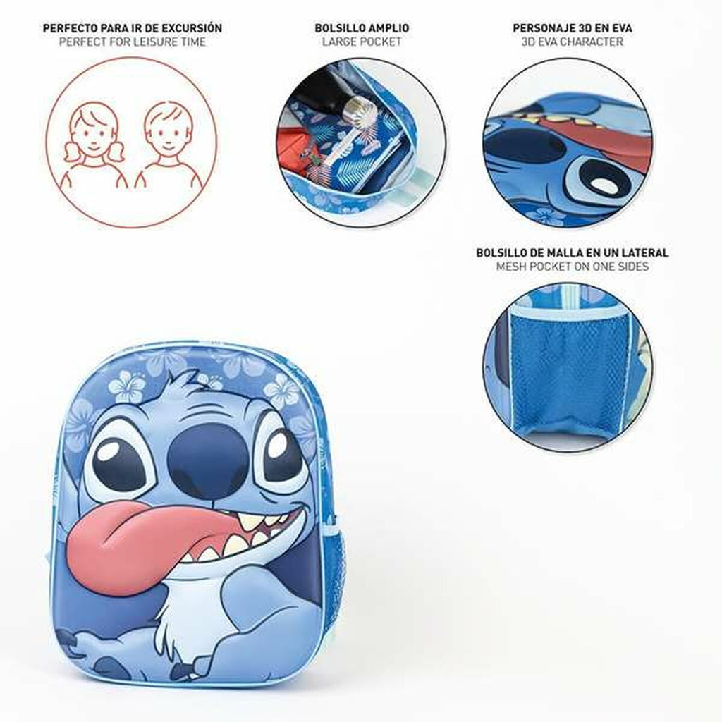 Schulrucksack 3D Stitch