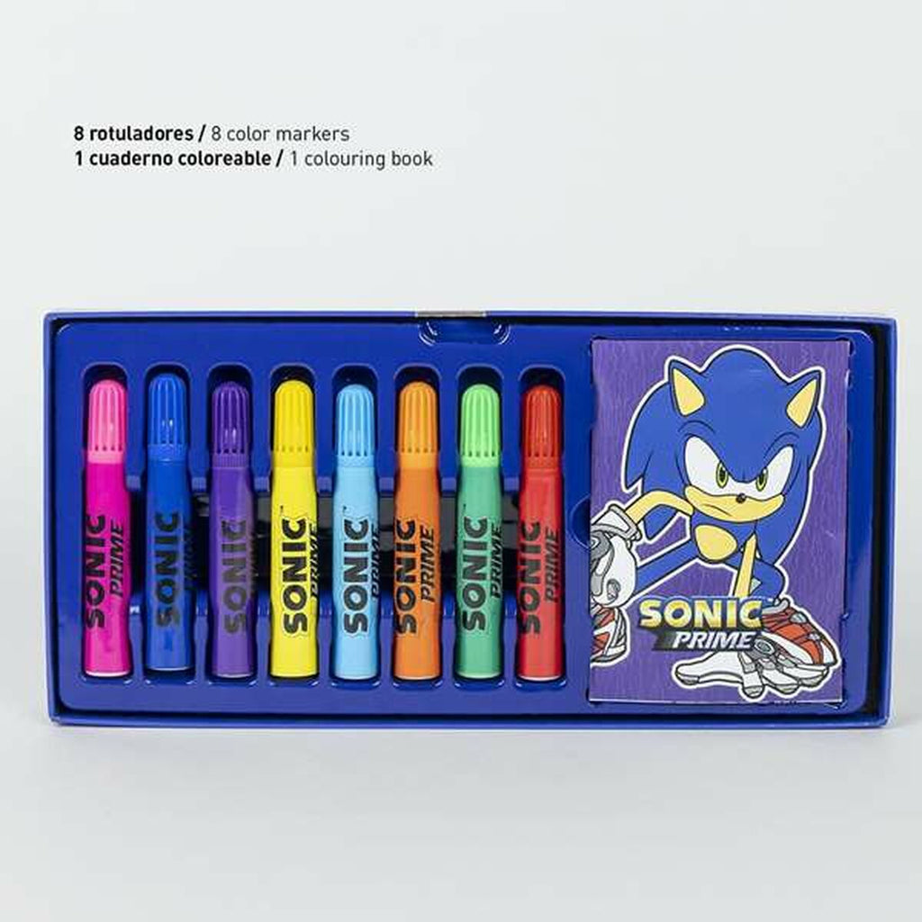 Papierwaren-Set Sonic Blau