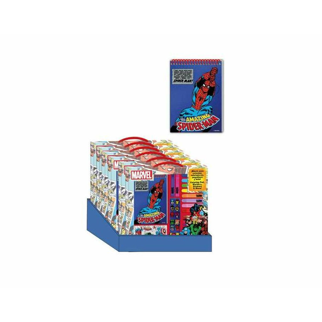 Papierwaren-Set Marvel Blau