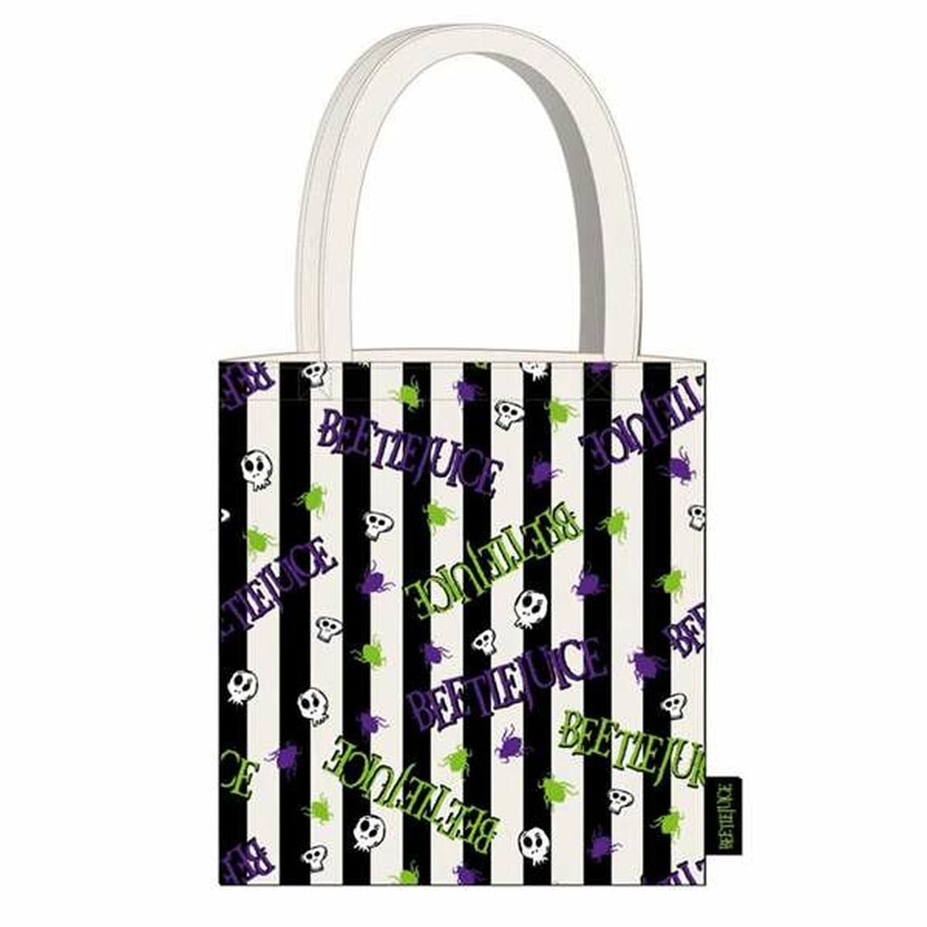 Damen Handtasche Beetlejuice Weiß 36,0 x 39,0 x 0,4 cm