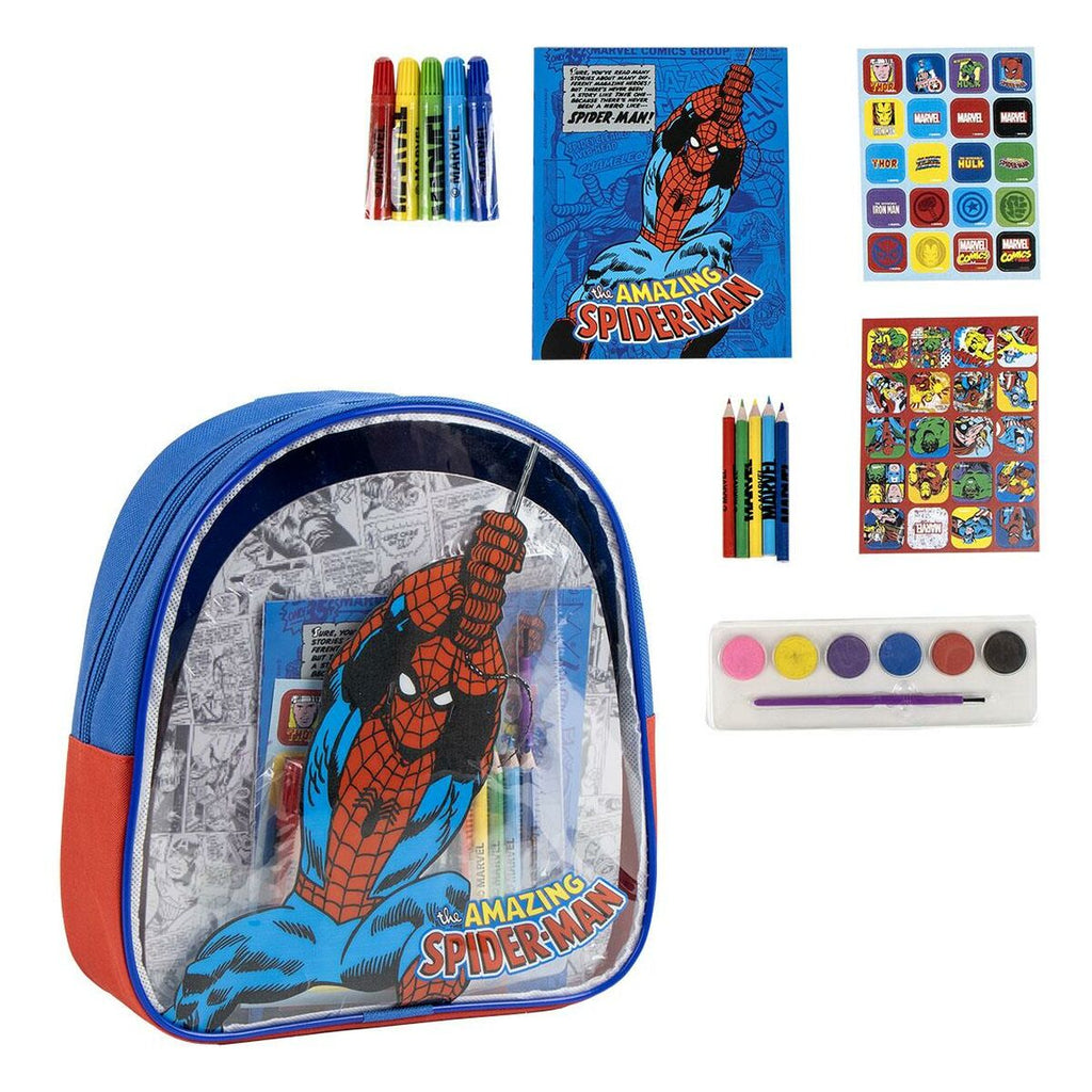 Kinder-Zeichenrucksack The Avengers Rosa 22 x 23 x 7 cm