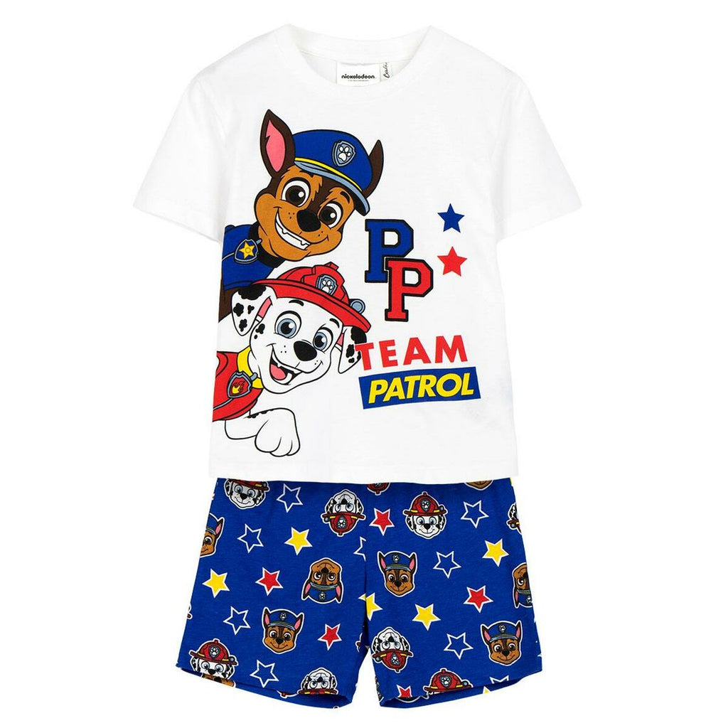 Schlafanzug Für Kinder The Paw Patrol Blau