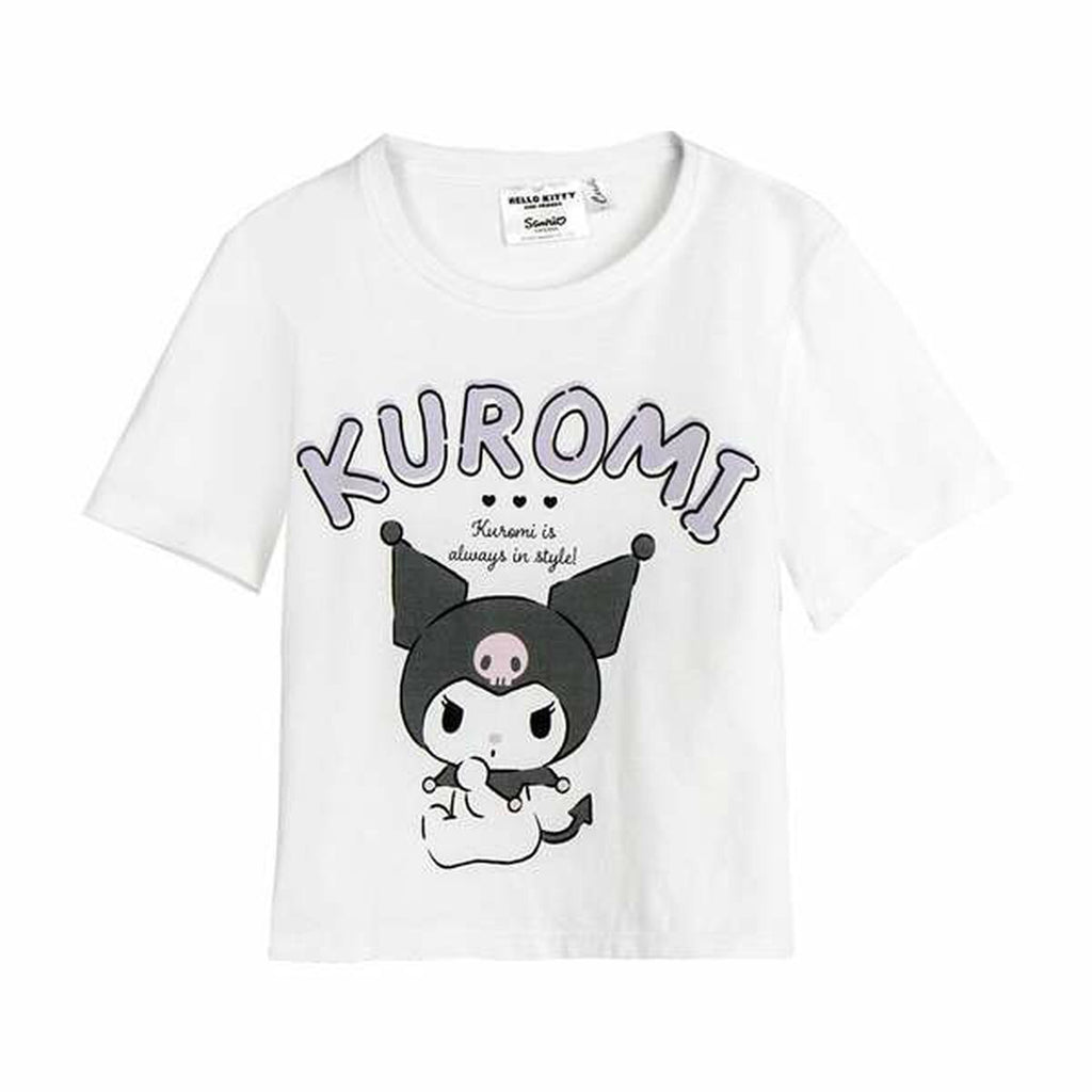 Kurzarm-T-Shirt für Kinder Hello Kitty Weiß