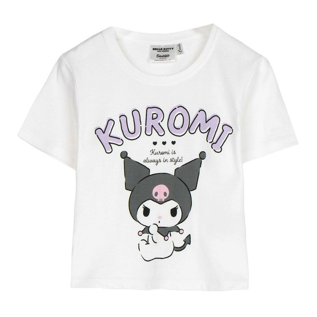 Kurzarm-T-Shirt für Kinder Hello Kitty Weiß