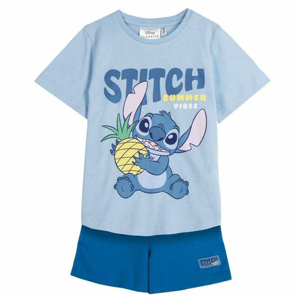 Bekleidungs-Set Stitch Blau