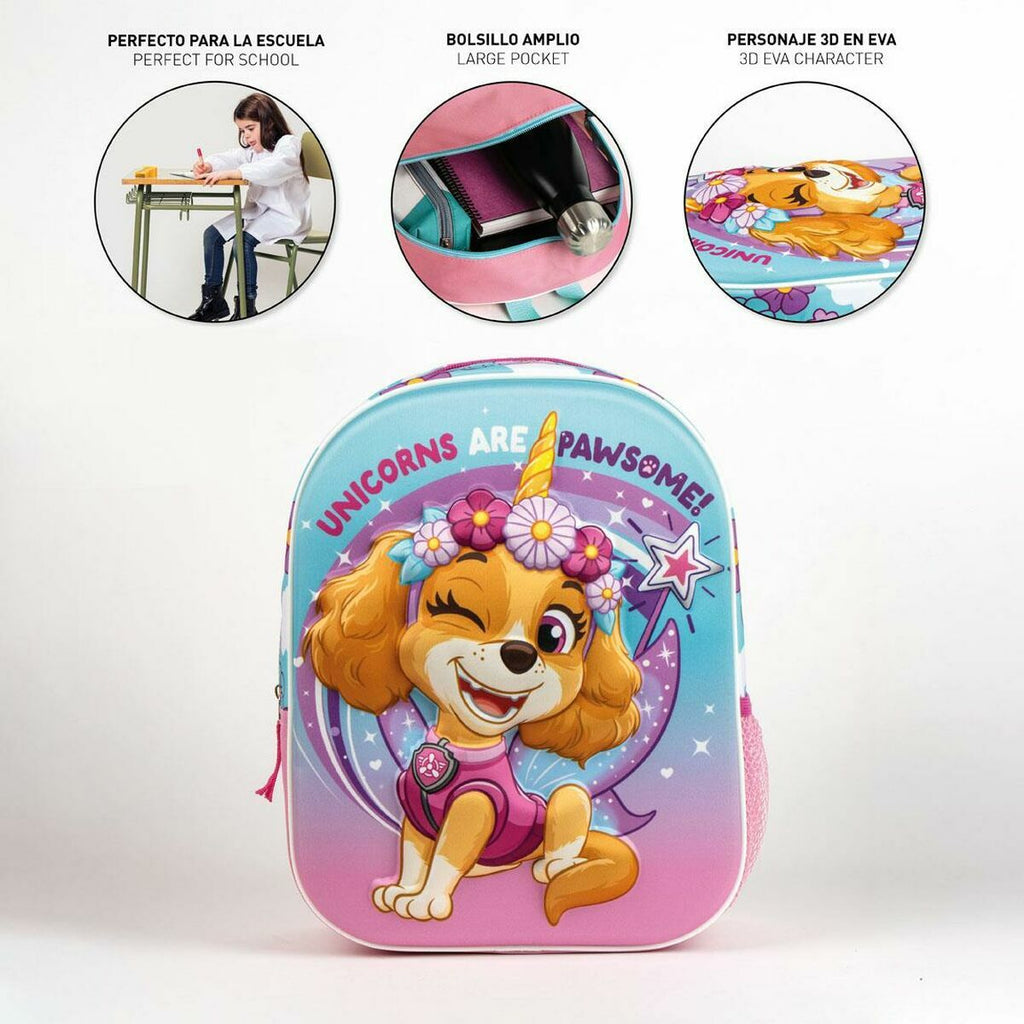 Schulrucksack The Paw Patrol Rosa 25,0 x 31,0 x 10,0 cm