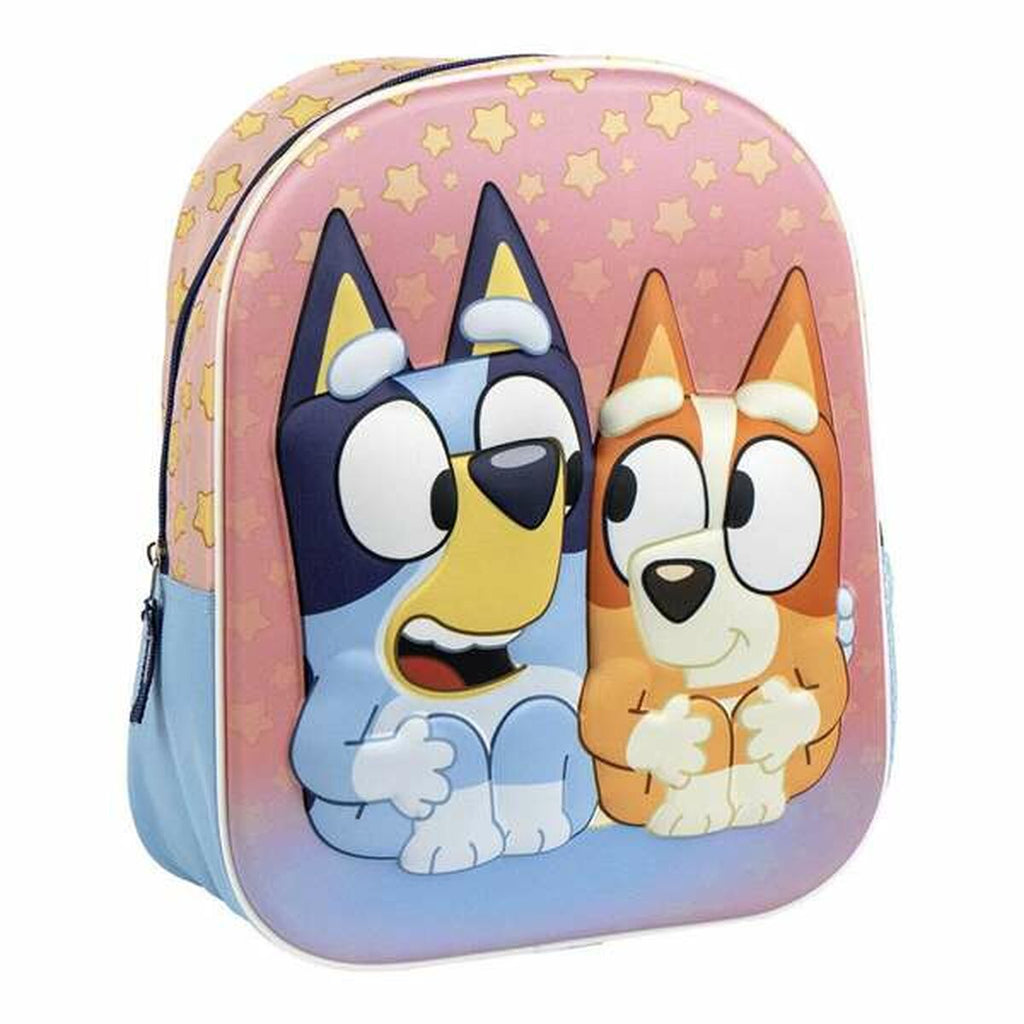 Schulrucksack 3D Bluey Rosa 25,0 x 31,0 x 10,0 cm