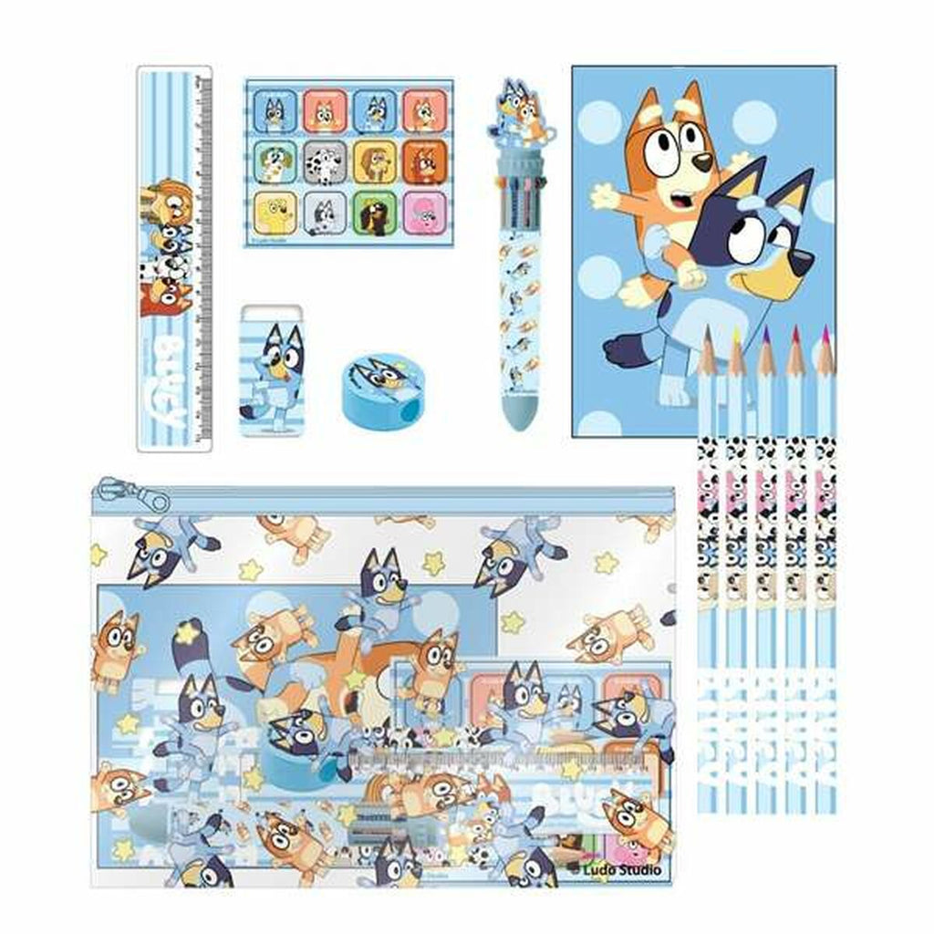 Zeichenset Bluey Blau