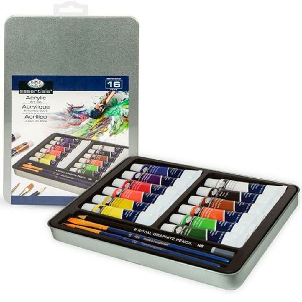 Acrylfarben-Set Royal & Langnickel 16 Stücke Bunt