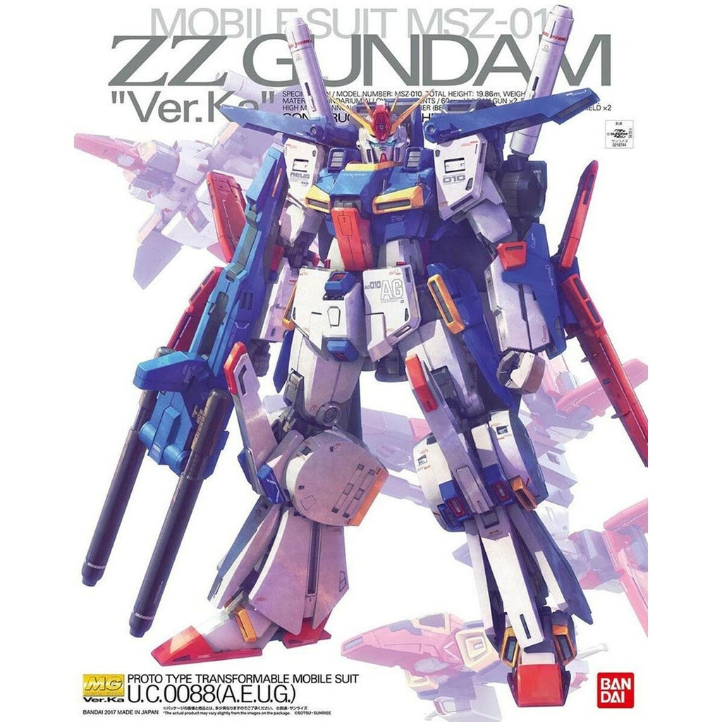 Actionfiguren Bandai ZZ GUNDAM VER.KA