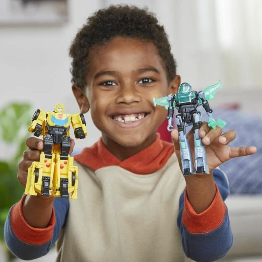 Actionfiguren Hasbro Cyber-Combiner Bumblebee et Mo Malto