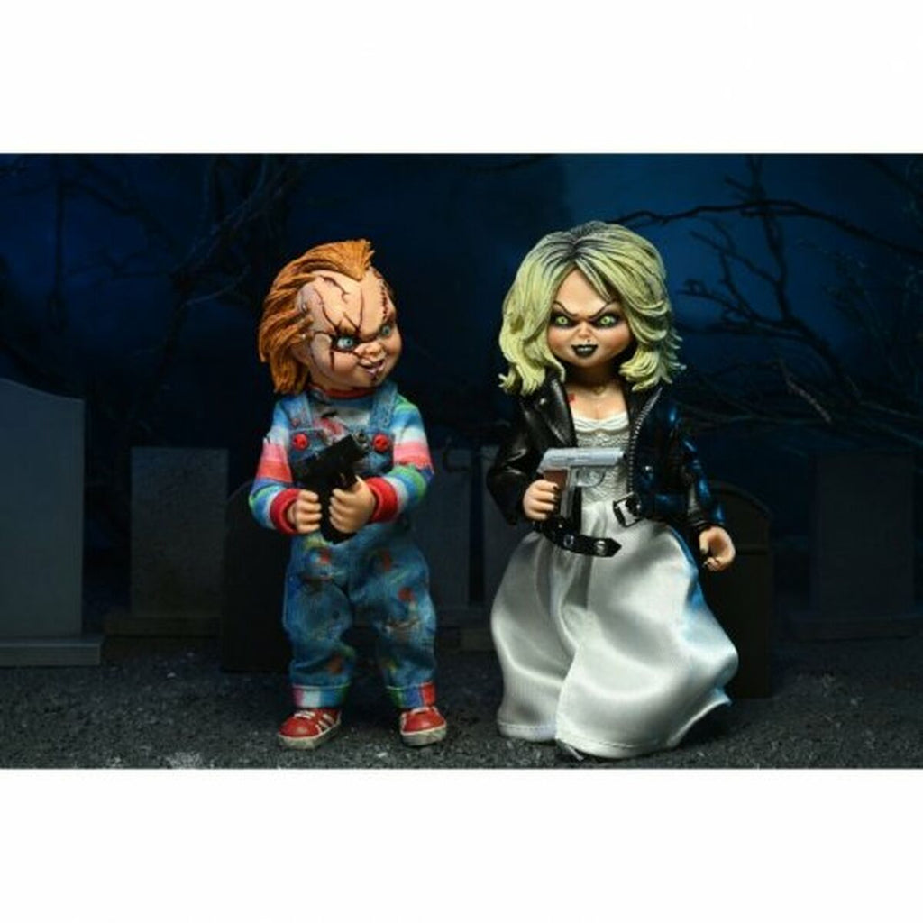 Actionfiguren Neca Chucky Chucky y Tiffany