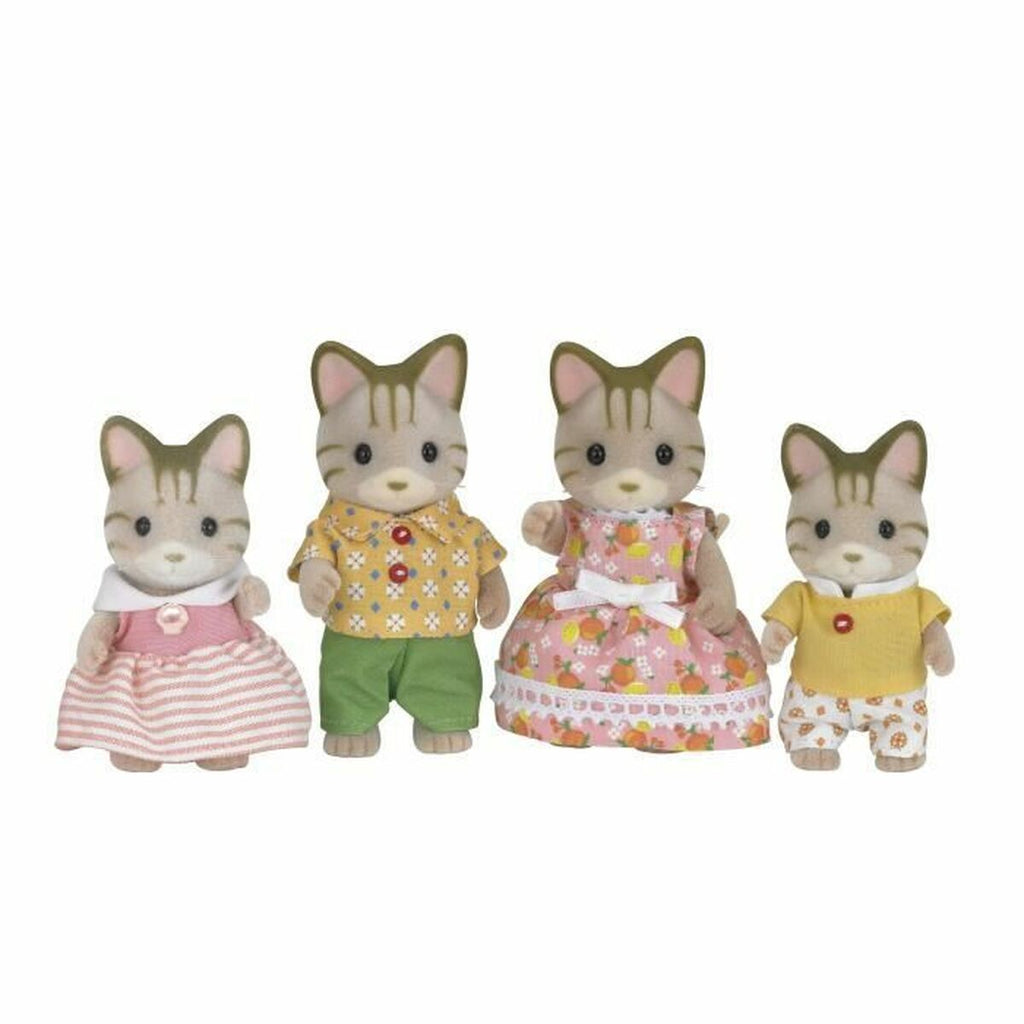 Actionfiguren Sylvanian Families Striped Cat Family