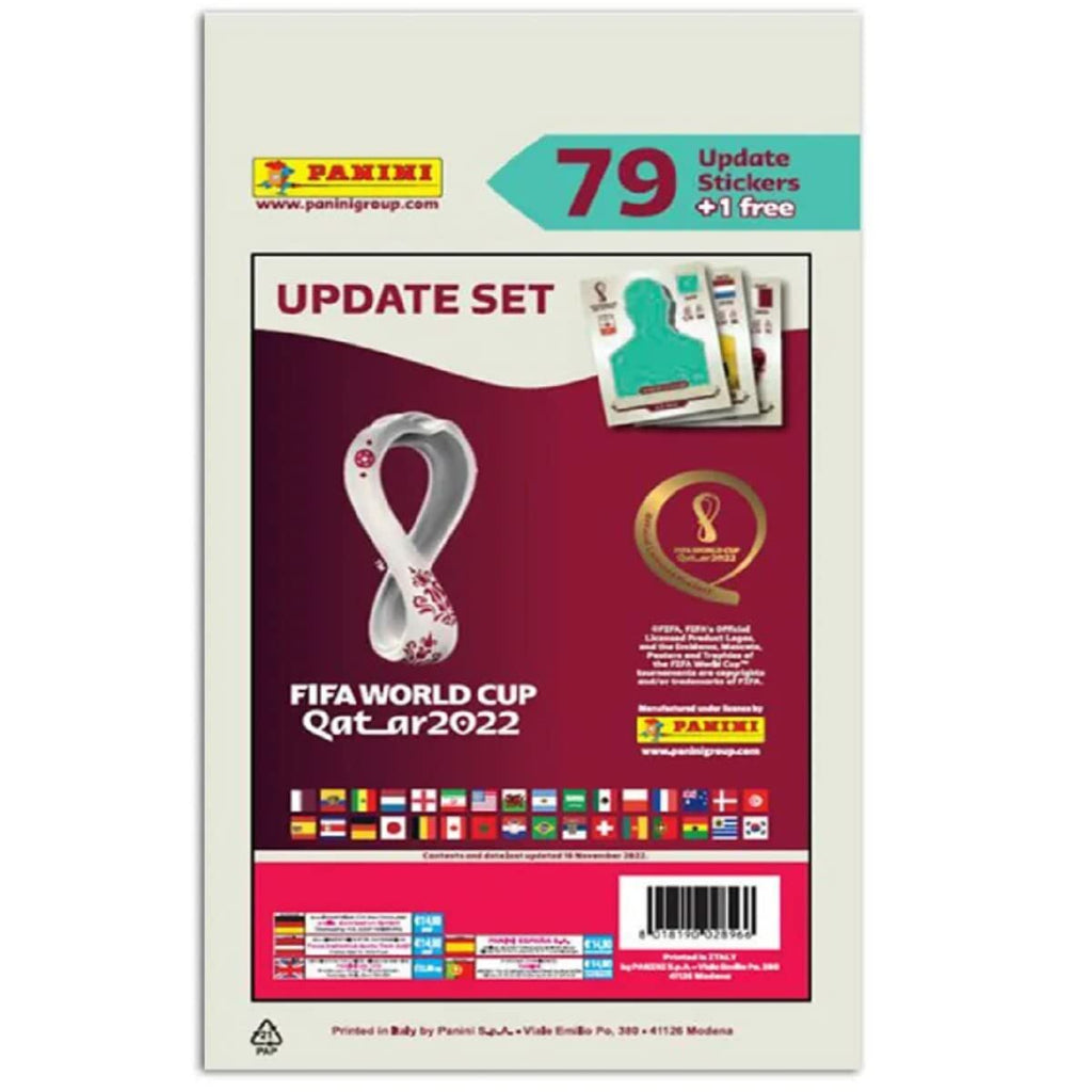 Aufkleber-Pack Panini FIFA World Cup Qatar 2022 - Set Update