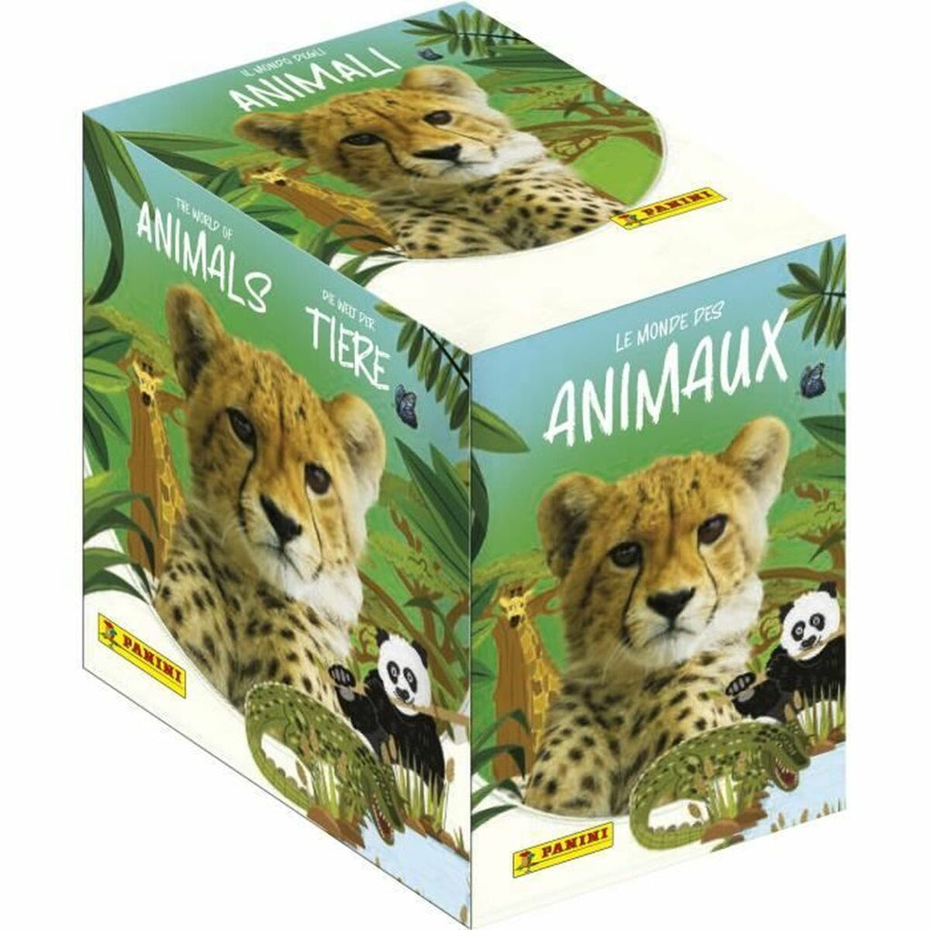 Aufkleber-Pack Panini Le Monde des Animaux