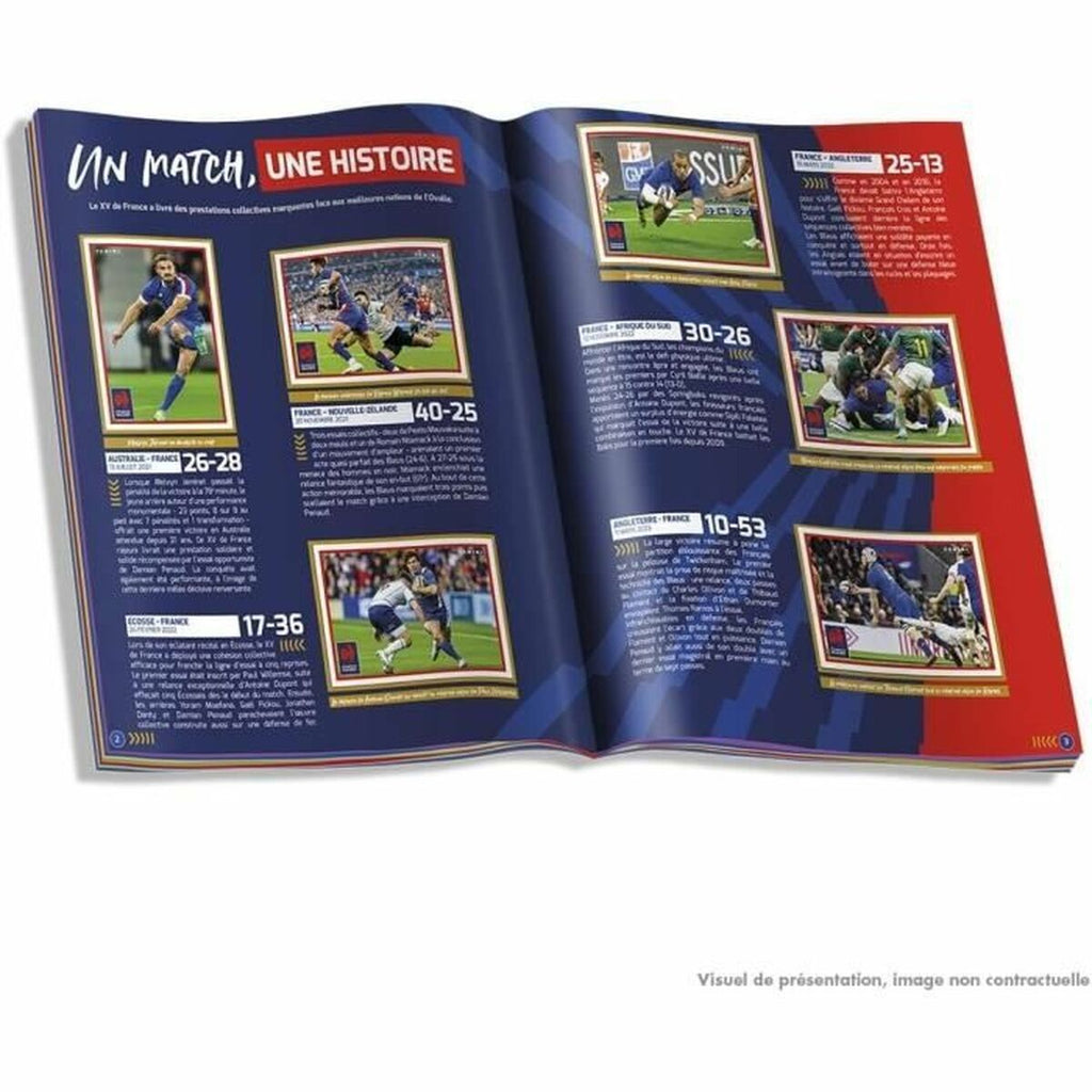 Aufkleber-Satz Panini France Rugby