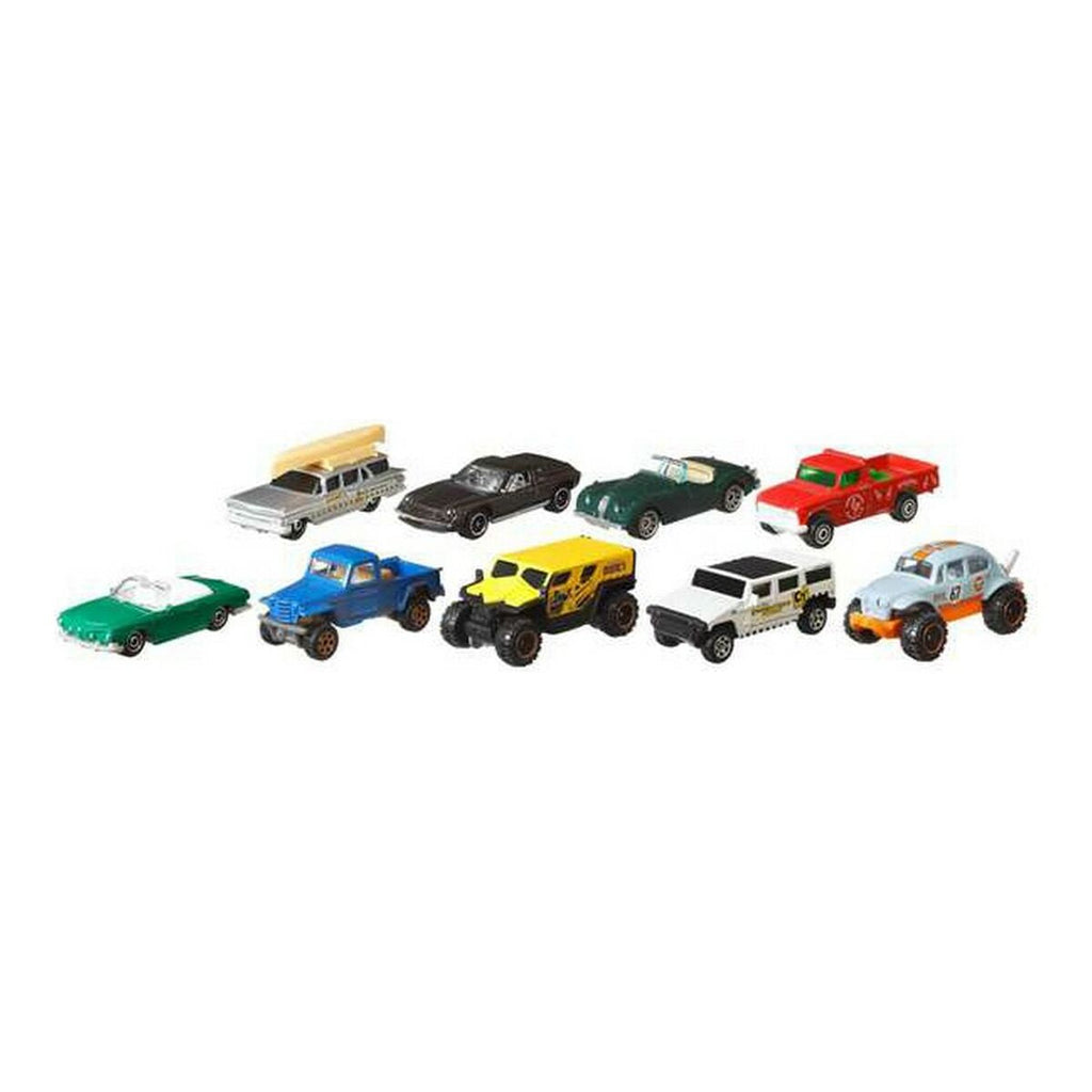 Auto Mattel X7111 9 Stück