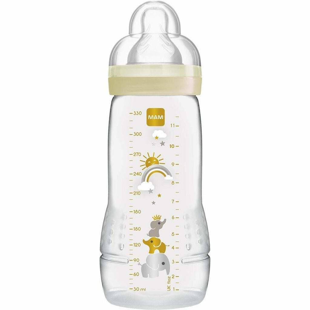 Baby-Flasche MAM Easy Active Elfenbein Beige 330 ml (330 ml)