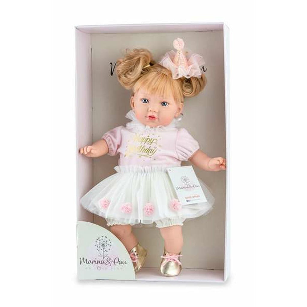 Baby-Puppe Marina & Pau Alina 45 cm