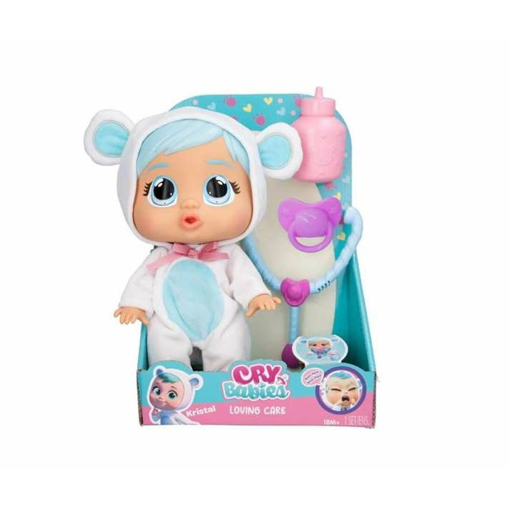 Babypuppe Cry Babies IMC Toys Kristal Loving Care 26 cm