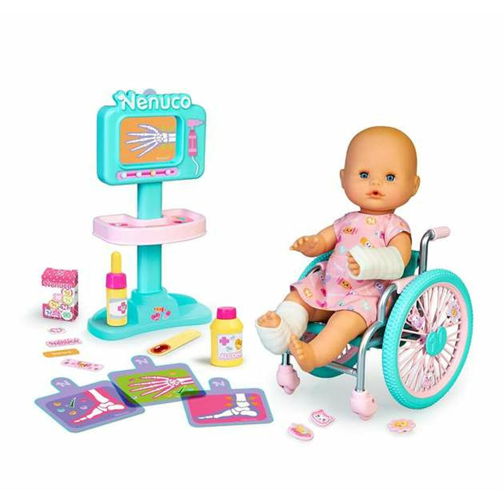 Babypuppe Famosa Emergency doctor 35 cm