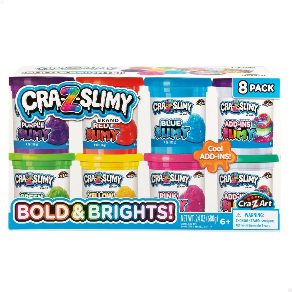 Bastelspiel Cra-Z-Art Bold&Brights Slime (6 Stück)