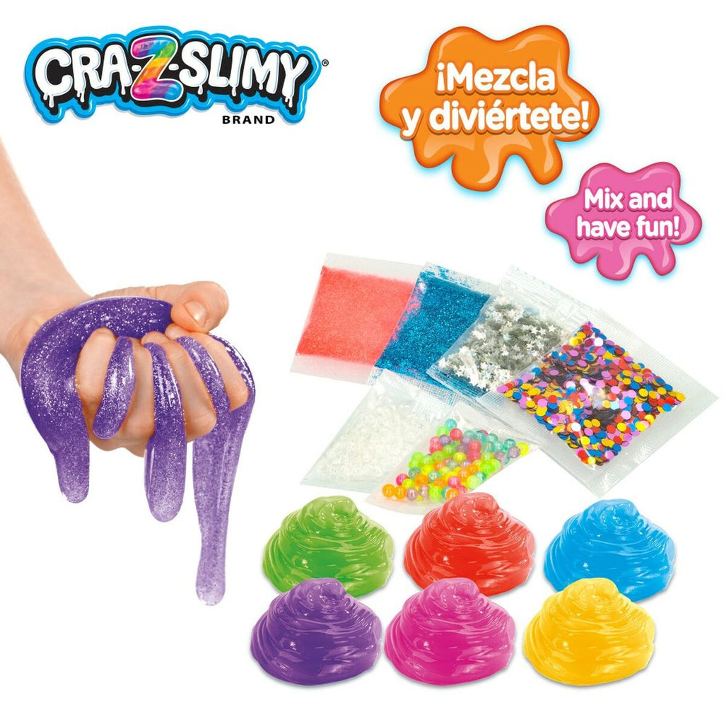 Bastelspiel Cra-Z-Art Bold&Brights Slime (6 Stück)