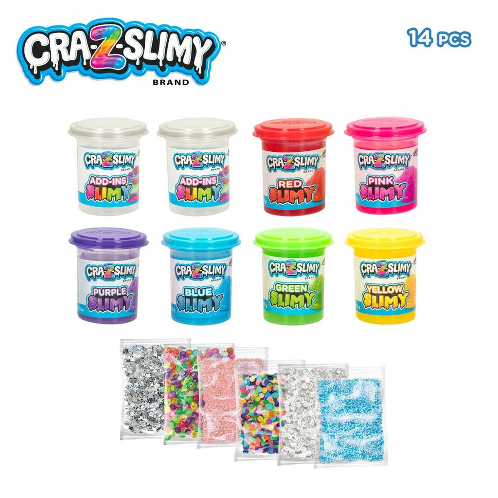 Bastelspiel Cra-Z-Art Bold&Brights Slime (6 Stück)